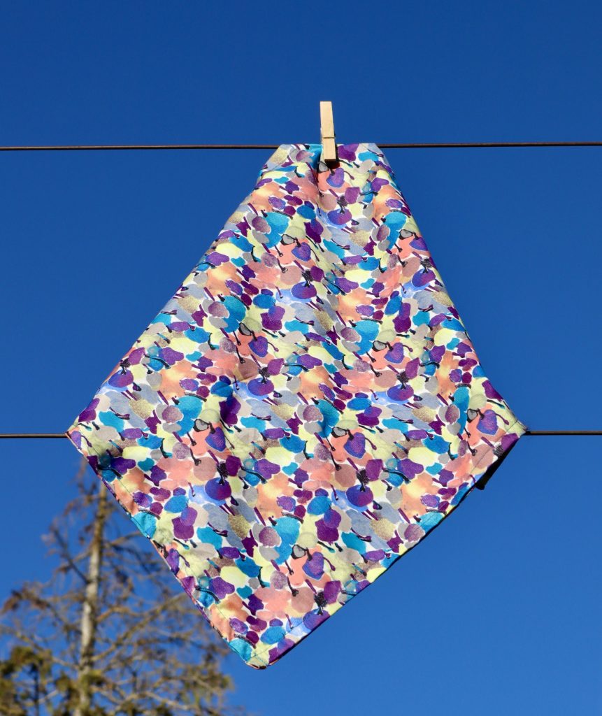 Colette à la campagne, serviette de table en tissu