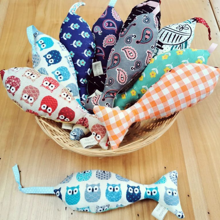 Jouets en textile pour chat de Les petits bibis