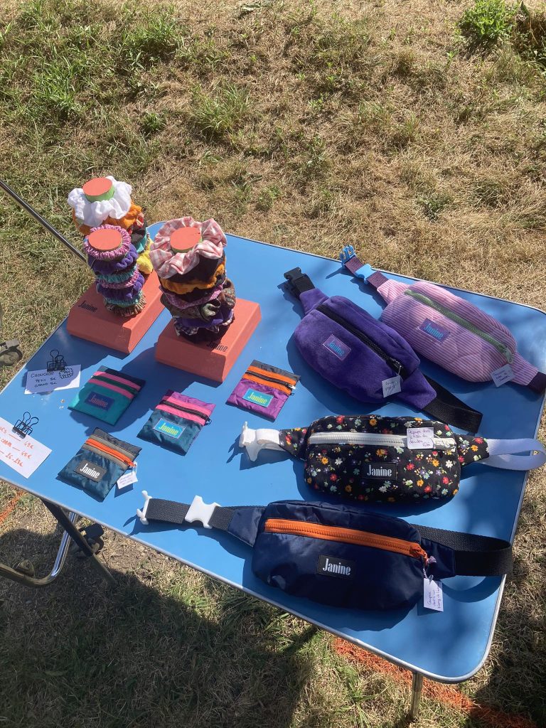 Janine, créatrice textile