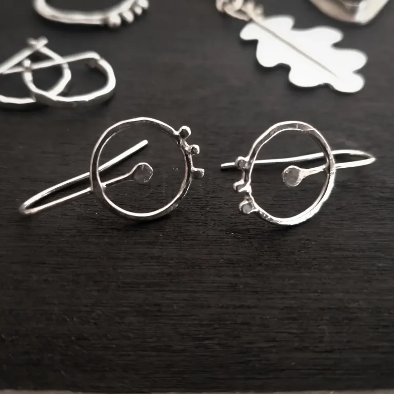 Anthracite bijoux en argent