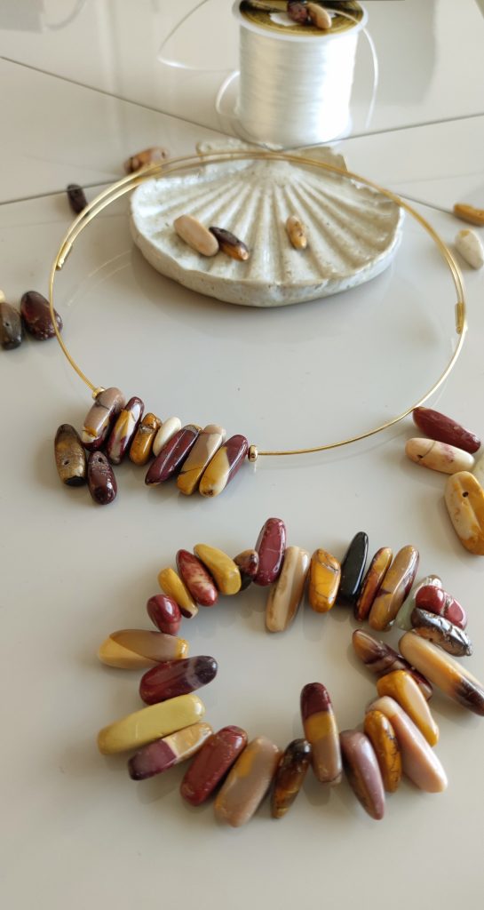 Création et Minéraux bijoux en pierre à Perpignan