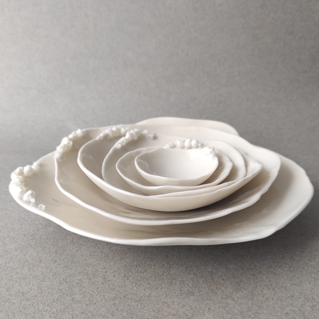 Zoïd assiettes en porcelaine de toutes tailles