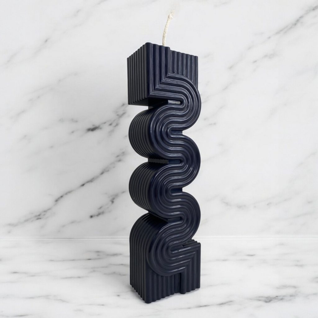HO'MAHA bougie de luxe noir