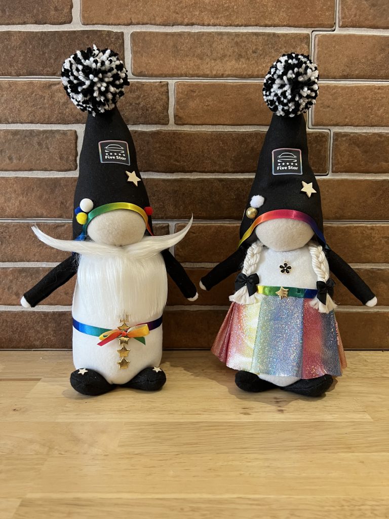 L’atelier enchanté Guss et Galla Gnomes five star