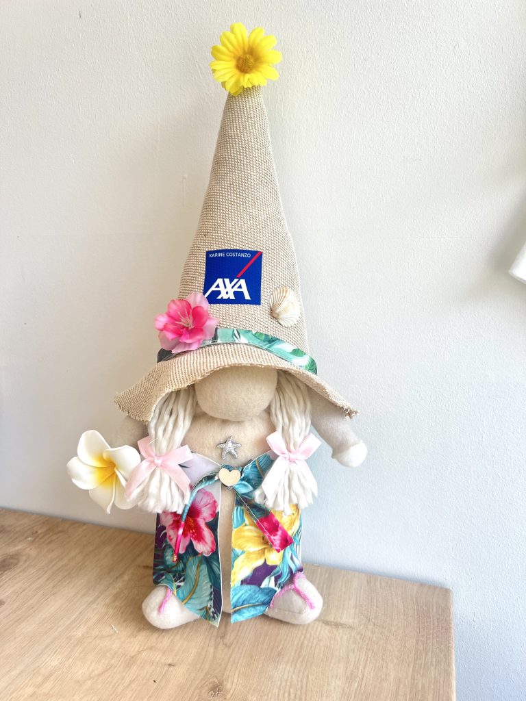 L’atelier enchanté Guss et Galla Gnomes personnalisés pour Axa