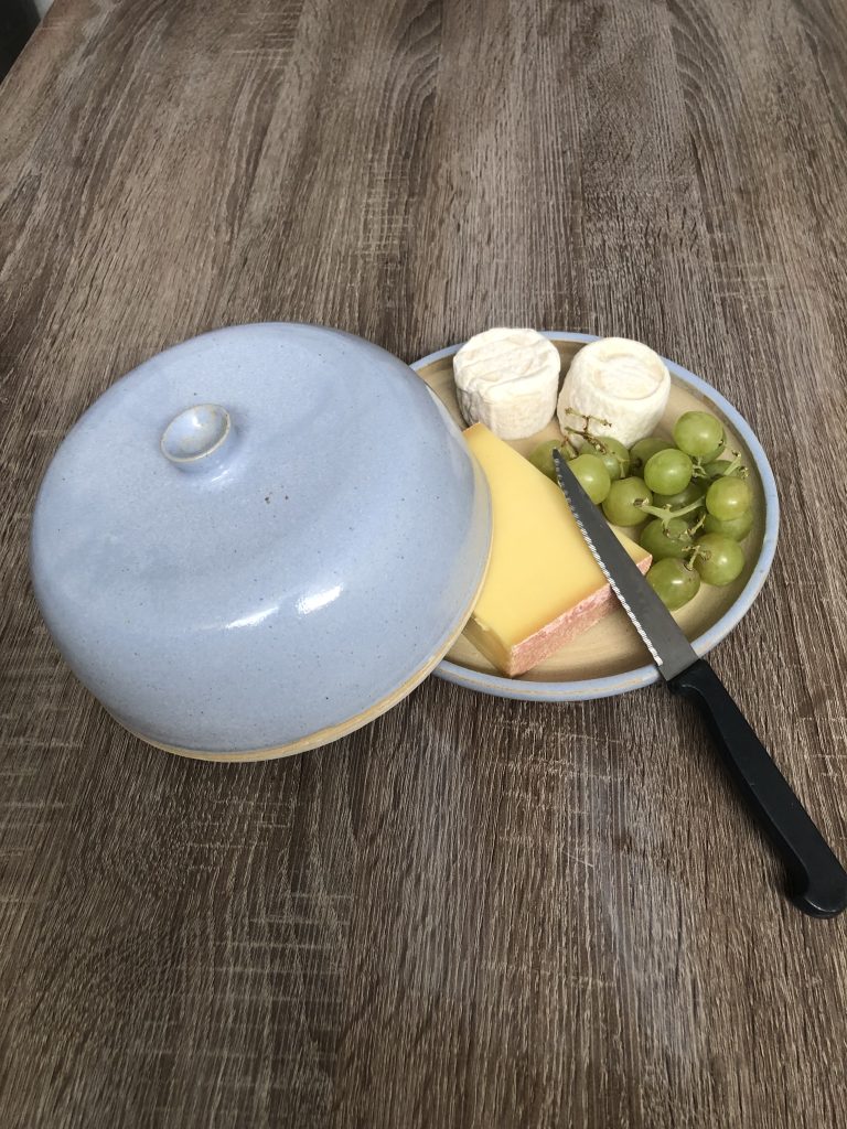 Artio céramique petit plateau fromages en céramique avec couvercle