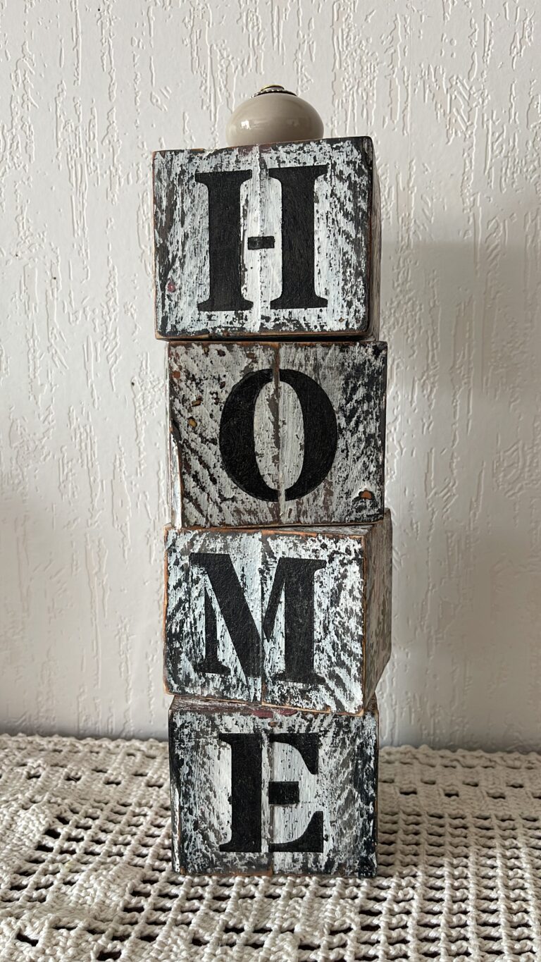 Alice Mes Créations Cubes HOME
